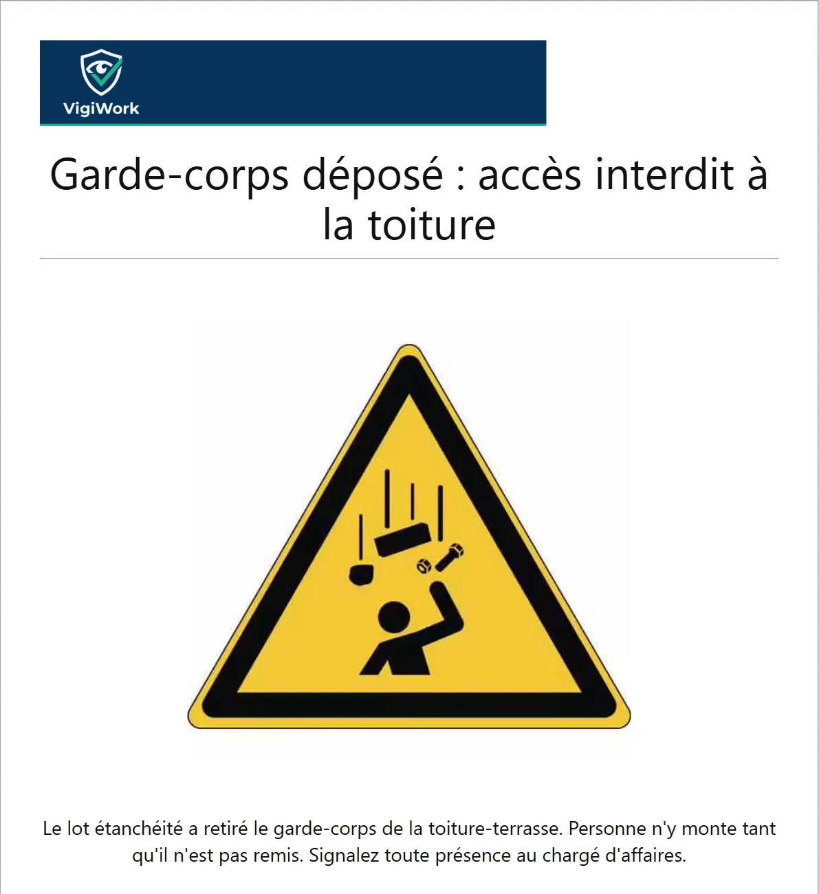 L'affiche imprimée, format A4